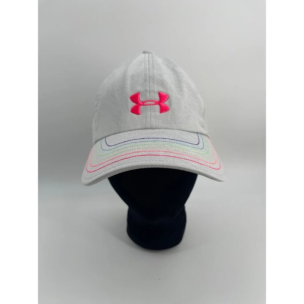 Youth Under Armour Strap back Adjustable Hat Baseball Girls‎ Gray